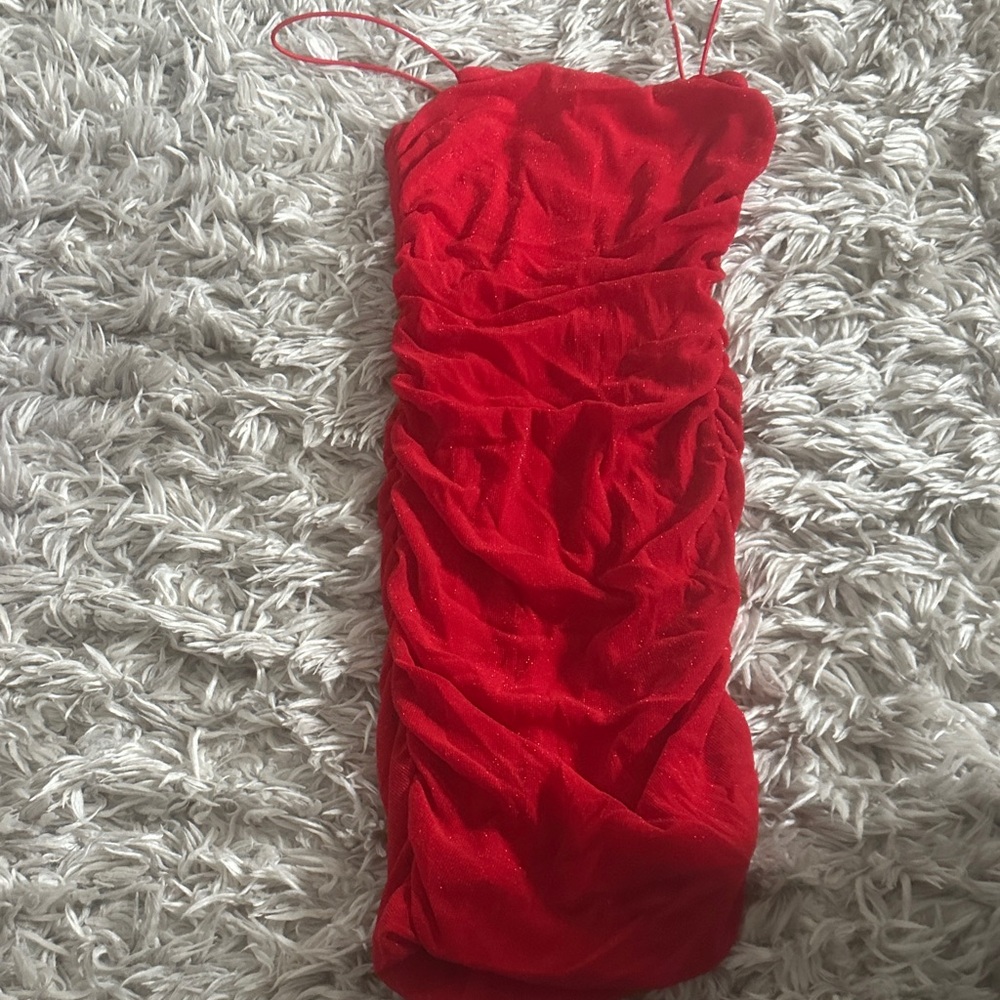 Princess Polly Vibrant Red Mini Dress